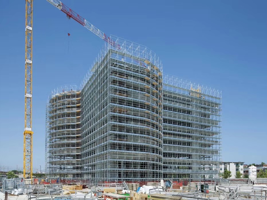 盤扣式腳手架租賃價格比扣件式鋼管腳手架貴！